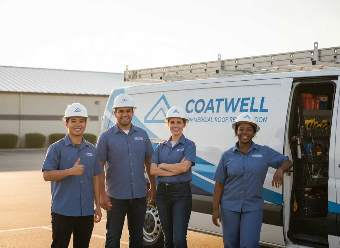 Commercial roof coating company in Penfield, NY